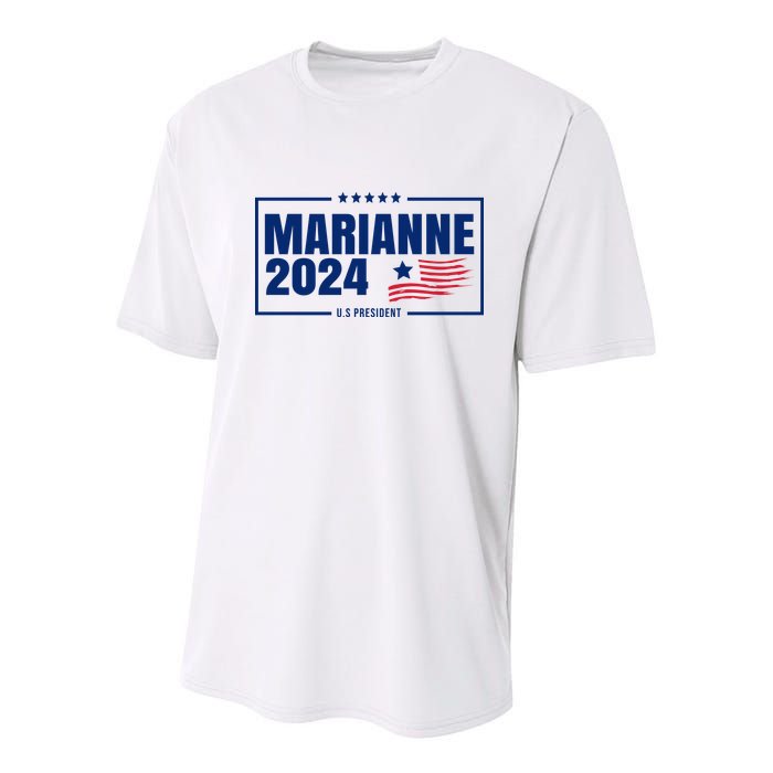 Marianne Williamson 2024 US President Youth Performance Sprint T-Shirt