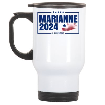 Marianne Williamson 2024 US President Stainless Steel Travel Mug