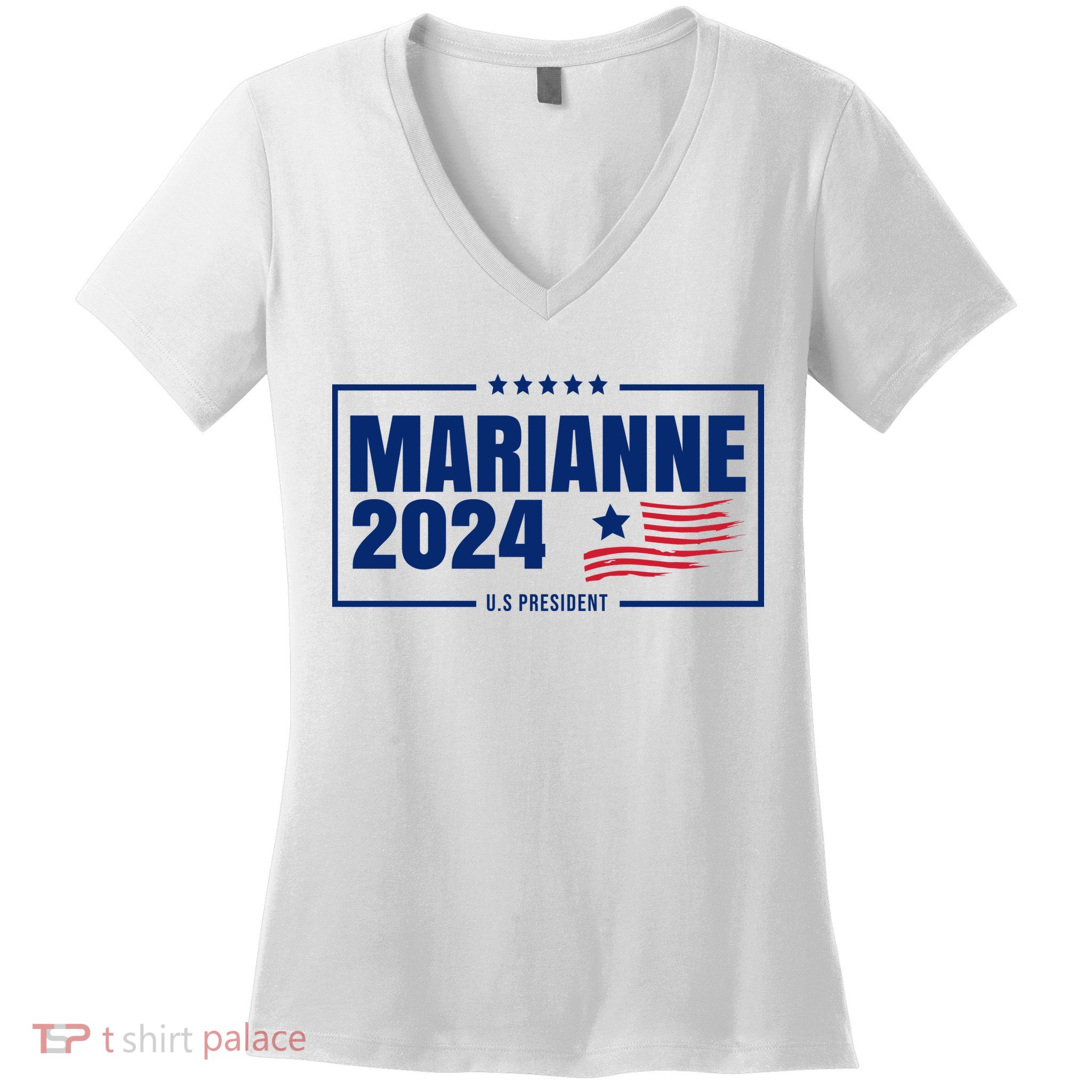 Marianne Williamson 2024 US President Women's V-Neck T-Shirt
