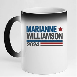 Marianne Williamson 2024 Political 11oz Black Color Changing Mug