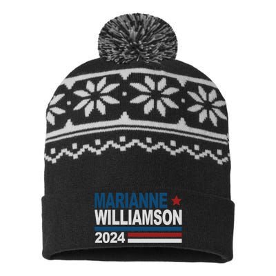 Marianne Williamson 2024 Political USA-Made Snowflake Beanie