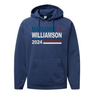 Marianne Williamson 2024 Political Performance Fleece Hoodie