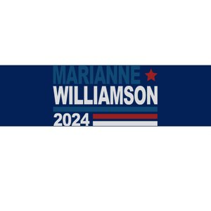 Marianne Williamson 2024 Political Bumper Sticker