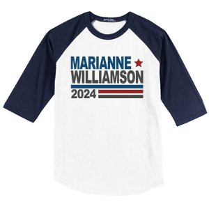 Marianne Williamson 2024 Political Baseball Sleeve Shirt