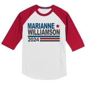 Marianne Williamson 2024 Political Kids Colorblock Raglan Jersey