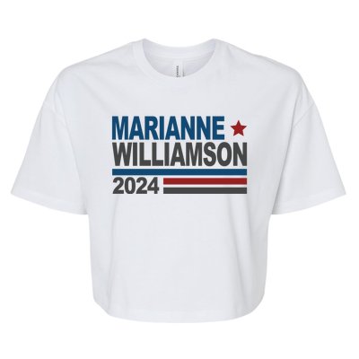 Marianne Williamson 2024 Political Bella+Canvas Jersey Crop Tee