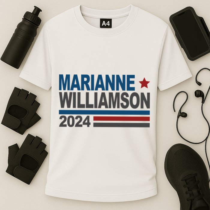 Marianne Williamson 2024 Political Cooling Performance Crew T-Shirt
