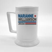 Marianne Williamson 2024 Political Beer Stein