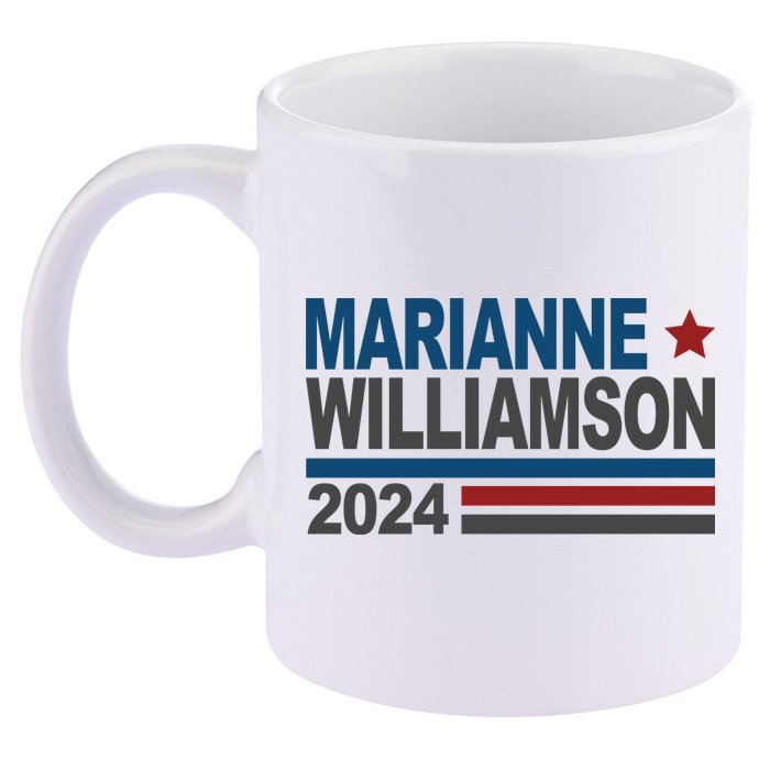Marianne Williamson 2024 Political 11oz C Handle Ceramic Mug
