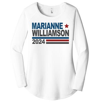 Marianne Williamson 2024 Political Women's Perfect Tri Tunic Long Sleeve Shirt