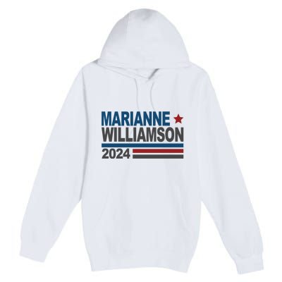 Marianne Williamson 2024 Political Premium Pullover Hoodie