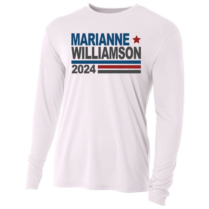 Marianne Williamson 2024 Political Cooling Performance Long Sleeve Crew