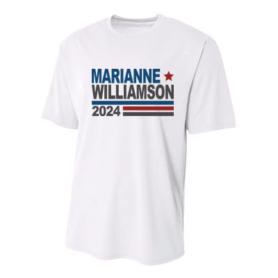 Marianne Williamson 2024 Political Youth Performance Sprint T-Shirt