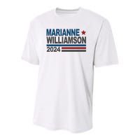 Marianne Williamson 2024 Political Youth Performance Sprint T-Shirt