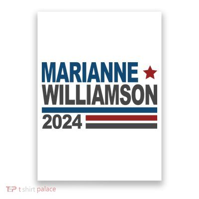 Marianne Williamson 2024 Political Poster