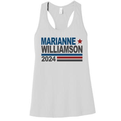 Marianne Williamson 2024 Political Women's Racerback Tank