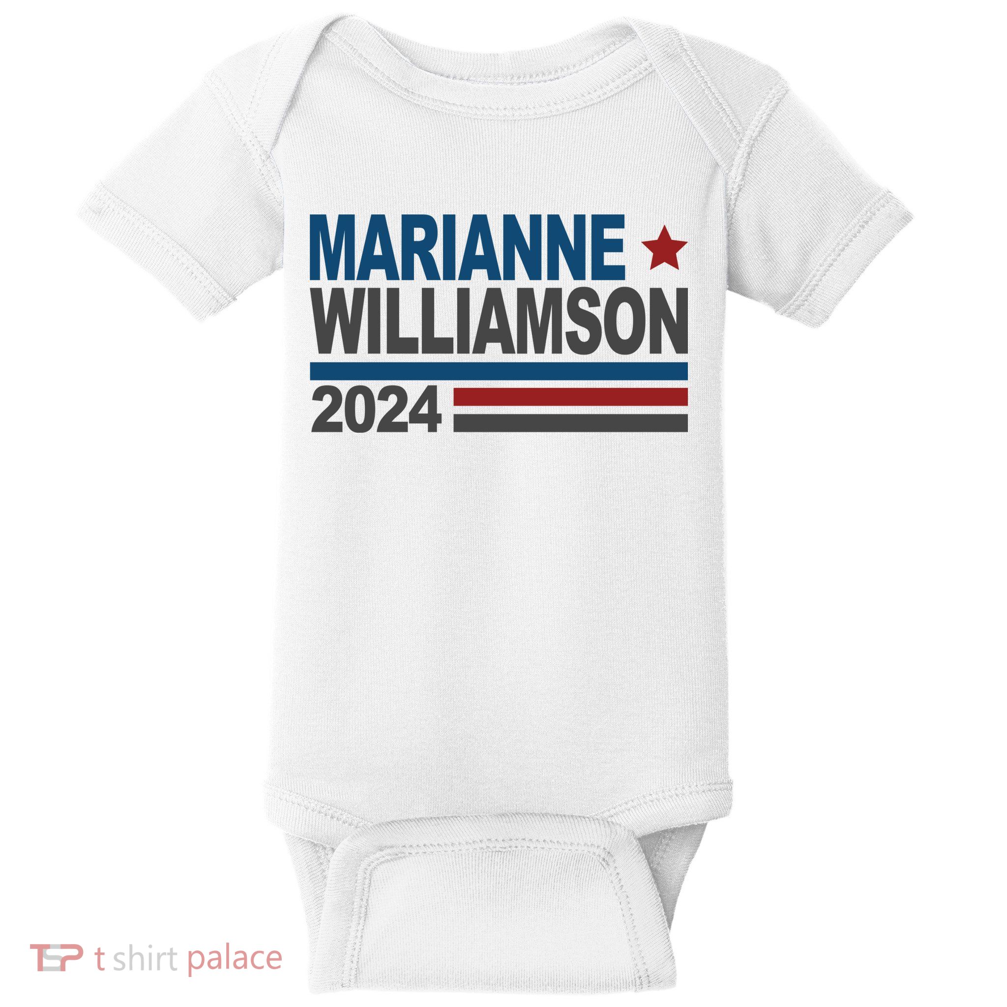 Marianne Williamson 2024 Political Baby Bodysuit