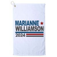 Marianne Williamson 2024 Political Platinum Collection Golf Towel