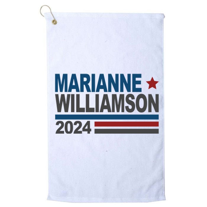 Marianne Williamson 2024 Political Platinum Collection Golf Towel