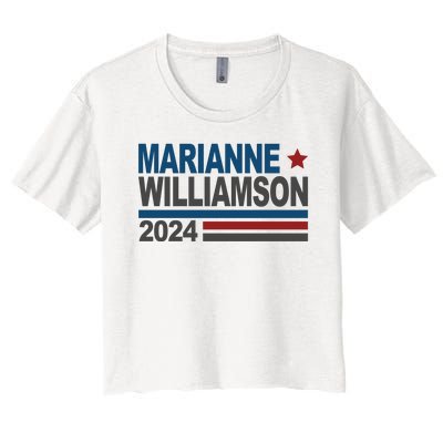 Marianne Williamson 2024 Political Women's Crop Top Tee