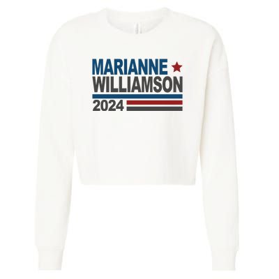 Marianne Williamson 2024 Political Cropped Pullover Crew