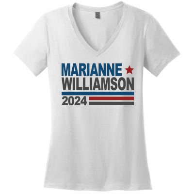 Marianne Williamson 2024 Political Women's V-Neck T-Shirt