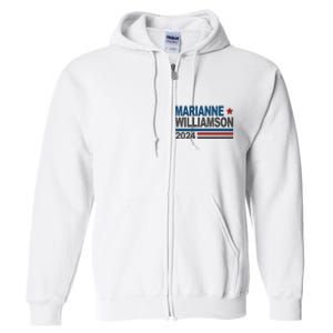 Marianne Williamson 2024 Political Full Zip Hoodie