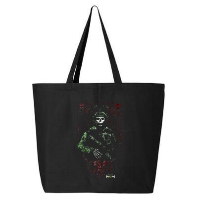 Modern Warfare 2 Ghost Playing Card Portrait 25L Jumbo Tote