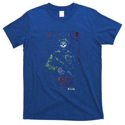 Modern Warfare 2 Ghost Playing Card Portrait T-Shirt