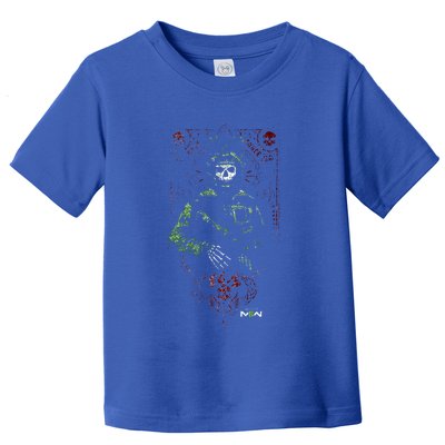 Modern Warfare 2 Ghost Playing Card Portrait Toddler T-Shirt