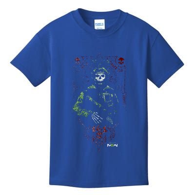 Modern Warfare 2 Ghost Playing Card Portrait Kids T-Shirt