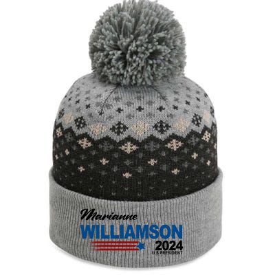 Marianne Williamson 2024 US President Election The Baniff Cuffed Pom Beanie