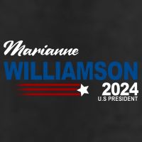 Marianne Williamson 2024 US President Election 7 Panel Mesh Trucker Snapback Hat