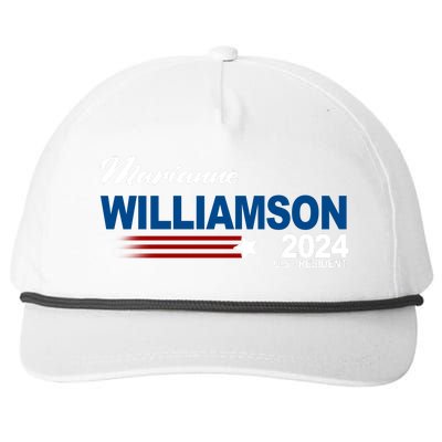 Marianne Williamson 2024 US President Election Snapback Five-Panel Rope Hat