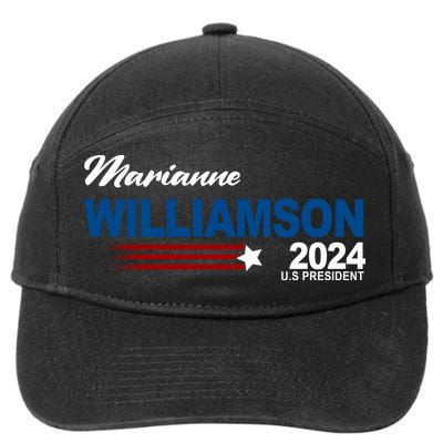 Marianne Williamson 2024 US President Election 7-Panel Snapback Hat