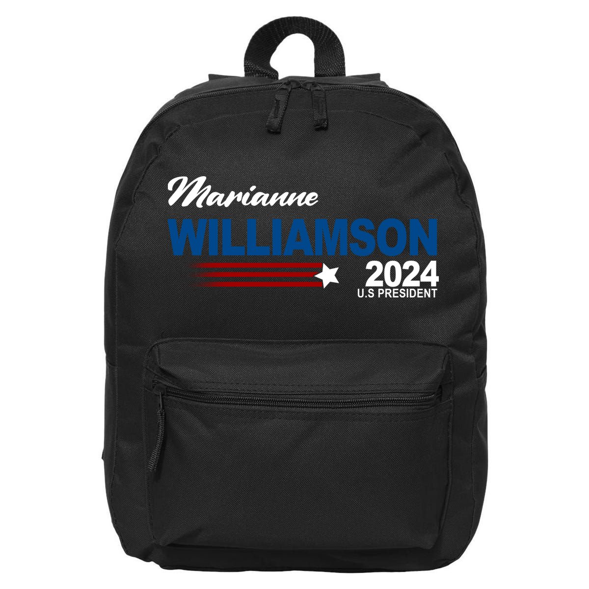 Marianne Williamson 2024 US President Election 16 in Basic Backpack