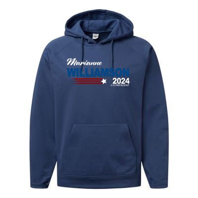 Marianne Williamson 2024 US President Election Performance Fleece Hoodie