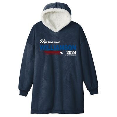 Marianne Williamson 2024 US President Election Hooded Wearable Blanket