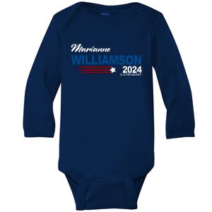 Marianne Williamson 2024 US President Election Baby Long Sleeve Bodysuit