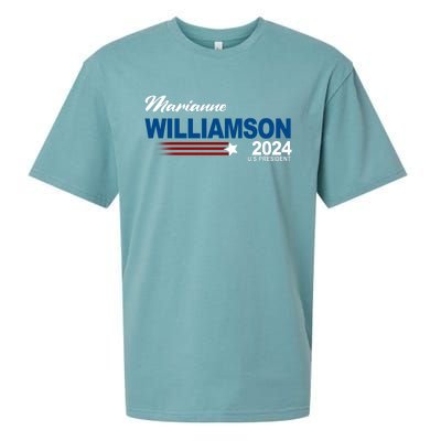 Marianne Williamson 2024 US President Election Sueded Cloud Jersey T-Shirt