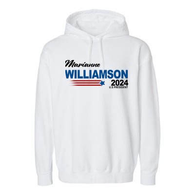 Marianne Williamson 2024 US President Election Garment-Dyed Fleece Hoodie