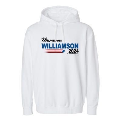 Marianne Williamson 2024 US President Election Garment-Dyed Fleece Hoodie