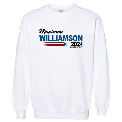 Marianne Williamson 2024 US President Election Garment-Dyed Sweatshirt