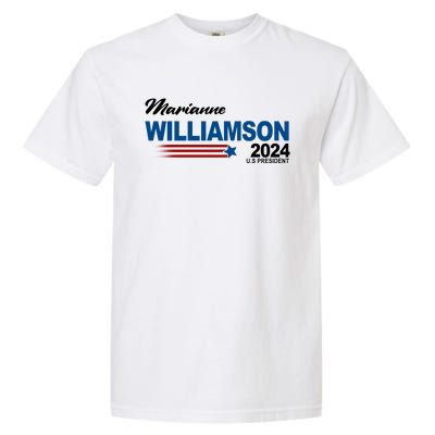 Marianne Williamson 2024 US President Election Garment-Dyed Heavyweight T-Shirt