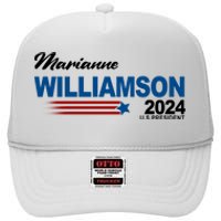 Marianne Williamson 2024 US President Election High Crown Mesh Back Trucker Hat