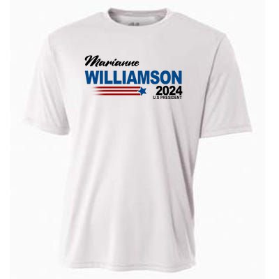 Marianne Williamson 2024 US President Election Cooling Performance Crew T-Shirt