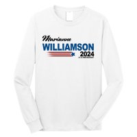 Marianne Williamson 2024 US President Election Long Sleeve Shirt