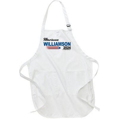 Marianne Williamson 2024 US President Election Full-Length Apron With Pockets