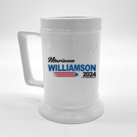 Marianne Williamson 2024 US President Election Beer Stein