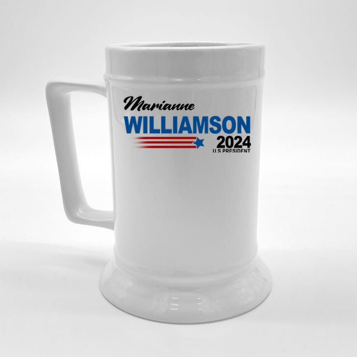 Marianne Williamson 2024 US President Election Beer Stein